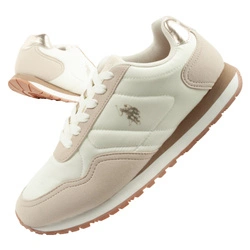 Teniși U.S. Polo Assn. pentru femei, la modă, confortabili, ecru