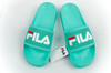 Șlapi Fila Morro Sporty pentru femei - Papuci de piscină verzi confortabili