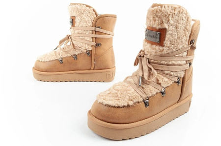 Ghete de iarnă pentru copii D. Franklin, căptușeală modernă din blană, izolate