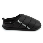 Papuci de casă Puma Scuff pentru bărbați, negri, izolați, la modă