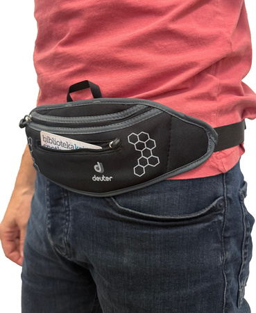 Borsetă Deuter Neo Belt I Negru/Granit