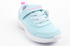 Pantofi sport Skechers Bounder albaștri pentru bebeluși cu velcro