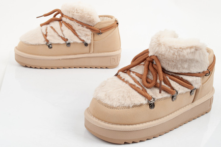 Pantofi de iarna dama D.Franklin [DFSH370011-BEIG], bej.