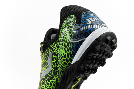 Pantofi sport Joma Turf pentru bărbați Maxima 253 Negru Verde Ghetele de fotbal Joma