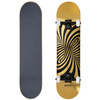 Skateboard Rocket Twisted Foli Gold 7.5" [RKT-COM-1555], multicolor.