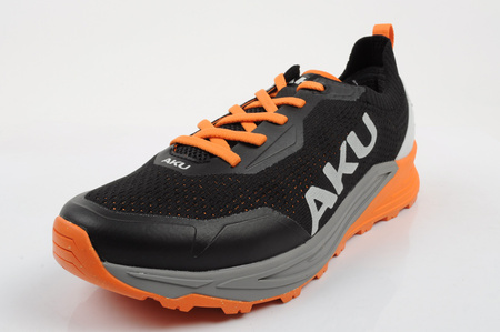 Pantofi de drumeție outdoor pentru bărbați Aku Aira, confortabili, negru gri portocaliu