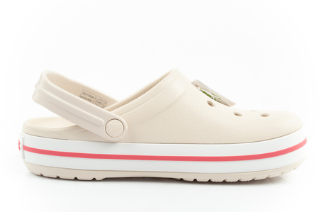 Sandale Crocs Crocband pentru femei, la modă și confortabile, bej