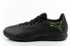 Ghete de fotbal pentru bărbați Puma Future 8 Play TT, negru/verde, pentru gazon artificial