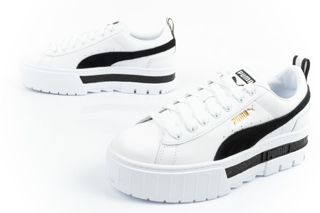 Puma Mayze [381983 01] pantofi sport dama platforma, alb.