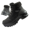 Pantofi de drumeție de iarnă izolați Lee Cooper pentru femei, negri, cu șireturi