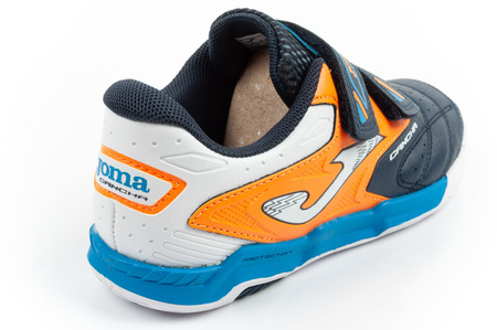 Pantofi sport de fotbal de sală Joma Cancha JR 2633 pentru copii, cu velcro