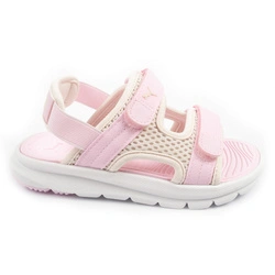 Sandale Puma Evolve pentru copii, roz, confortabile, cu velcro