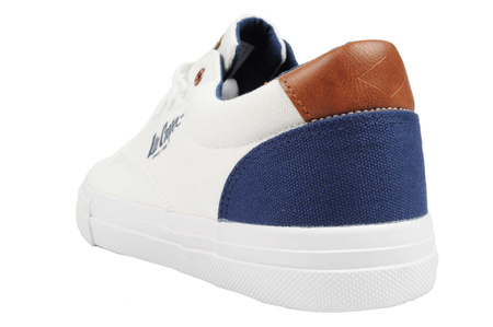 Adidași bărbați Lee Cooper [LCW-24-02-2140M], albi.