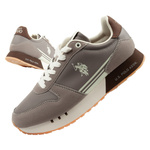 U.S. Polo Assn pantofi sport adidași bărbați la modă confortabil maro