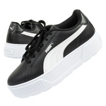 Pantofi sport de dama Puma Karmen [387374 02], alb-negru.