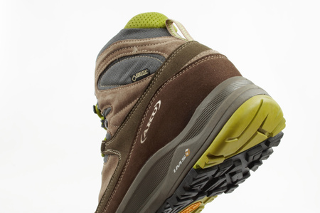 Pantofi de drumeție din piele pentru bărbați Aku Gea Gore-Tex, maro