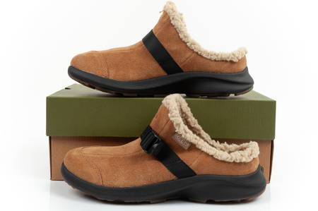 Papuci de damă Keen Hood Clog [1026803] papuci cu piele de oaie, maro.