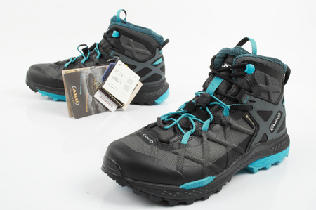 Ghete de drumeție Aku Rocket Gore-Tex pentru femei, gri, albastru