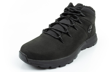 Pantofi de drumeție Timberland Sprint Trekker Mid, izolați, negri