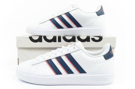 Adidas Grand Court 2.0 pantofi sport sneakerși bărbați la modă alb