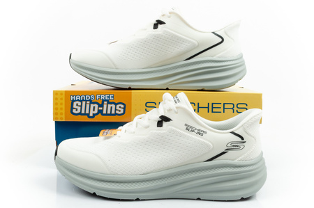 Teniși Skechers Bobs Skillz pentru bărbați, albi, SLIP-INS