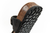 Sandale damă Bio Bio, model turnat, piele naturală, negru