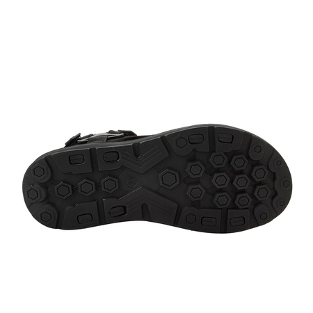 Sandale Lee Cooper pentru bărbați cu velcro, de vară, negre, ușoare
