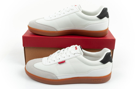 Teniși Levi's Jackson pentru femei, albi la modă