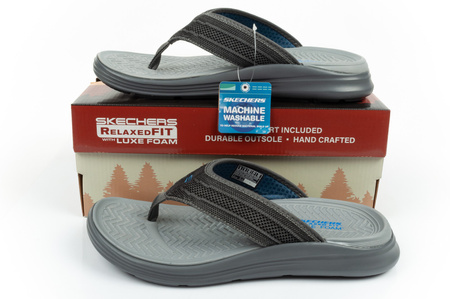 Slapi bărbați Skechers Sargo [204383 CHAR], gri.