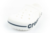 Pantofi flip-flops sandale saboti Crocs Bayaband Clog [205089-126], alb.