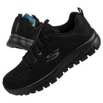 Pantofi sport Skechers Get Connected [12615/BBK], negri.