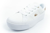 Teniși Lacoste Ziane Platform 126 pentru femei, albi, la modă