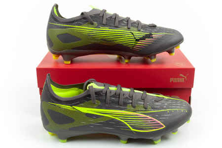 Ghete de fotbal Puma Ultra 5 Match FG/AG, Teren Ferm, Gri