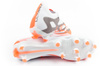 Ghete de fotbal Puma Ultra 5 Match FG/AG, Teren Ferm, Alb/Portocaliu