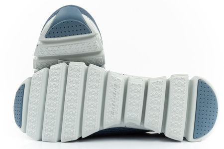 Pantofi sport impermeabili pentru femei Skechers Glide-Step [104571/SLT] Slip-in, albastru.