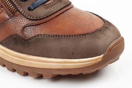 Pantofi sport Wrangler pentru bărbați, pantofi sport Wriv, pantofi casual, maro