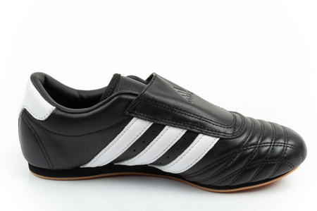 Pantofi sport Adidas Taekwondo pentru femei, piele neagră, slip-on