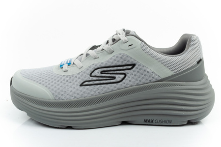 Pantofi de alergare Skechers Max Cushioning pentru bărbați, gri deschis