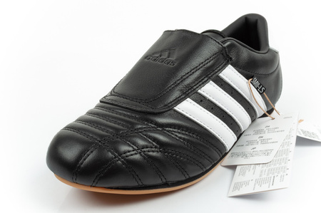 Pantofi sport Adidas Taekwondo pentru femei, piele neagră, slip-on