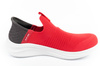 Skechers [403844L/RDBK] Pantofi sport SLIP-INS, roșii.