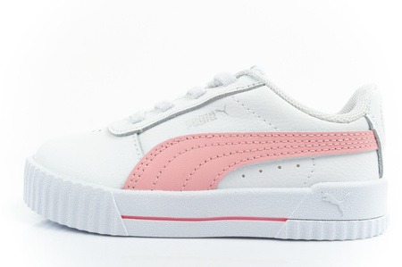 Pantofi sport Puma Carina L pentru copii, albi, confortabili și ușori