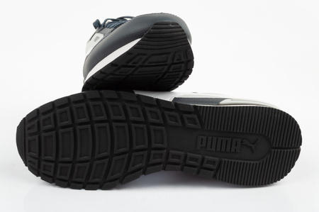 Teniși sport gri din piele pentru bărbați Puma ST Runner v4