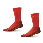 Șosete sport Salomon Life [16023-RED/ORANGE] PACK 2, roșii.