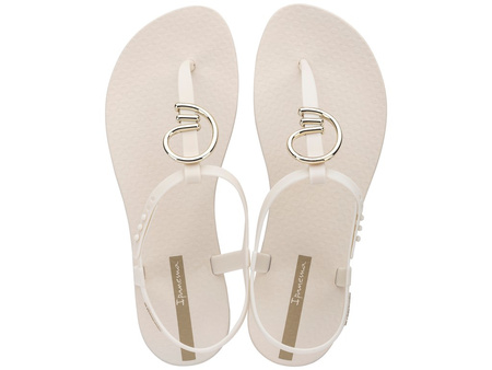Sandale Ipanema Sandal Class pentru femei, bej cu auriu
