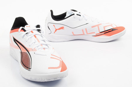 Ghete de fotbal de sală pentru bărbați Puma Ultra 5 Play IT, albe