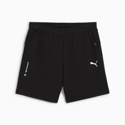 Pantaloni scurți negri din bumbac pentru băieți, Puma BMW MMS