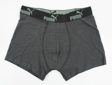 Boxeri Puma pentru bărbați, pachet de 9 bucăți, negri, gri, kaki, bumbac confortabil