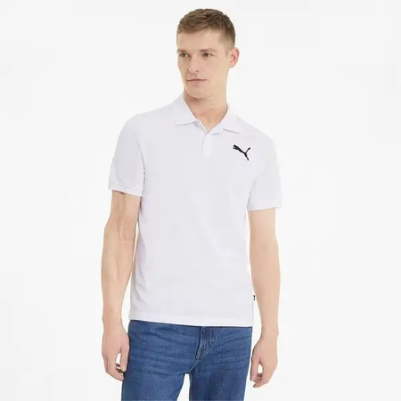 Cămașă sport polo pentru bărbați Puma Ess Pique [586674 52], alb.