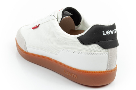 Teniși Levi's Jackson pentru femei, albi la modă