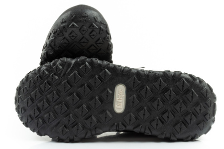 Ghete de zăpadă Lee Cooper pentru copii, căptușite cu velcro, izolate, kaki la modă